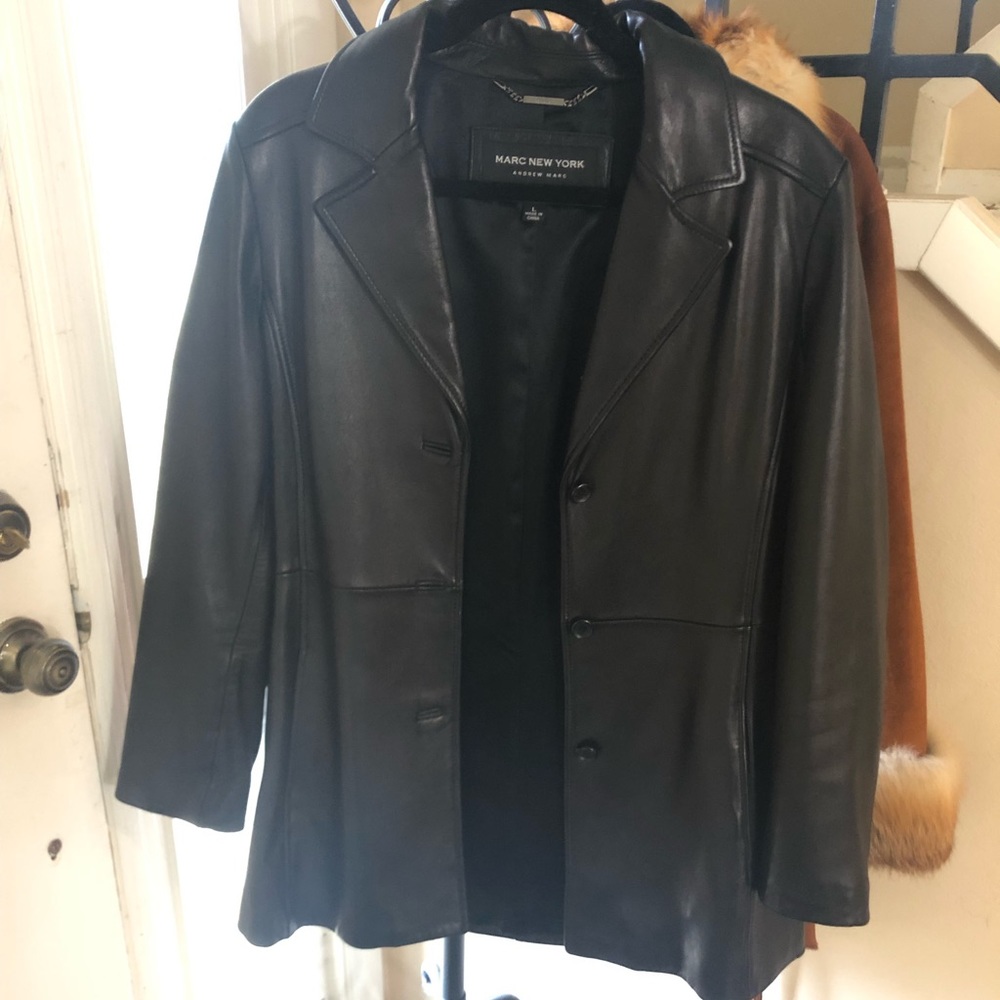 Leather jacket